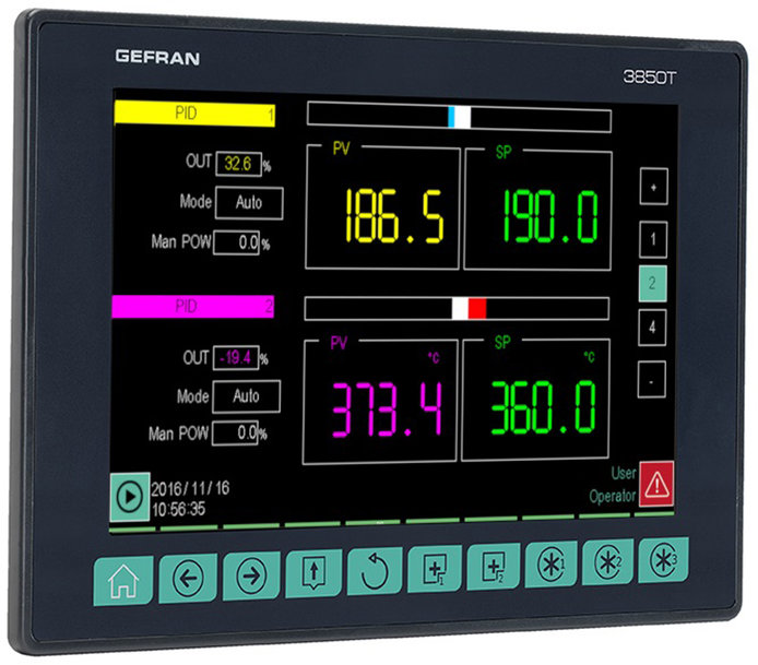 Regolatori PID per il settore farmaceutico Gefran presenta la serie Multifunction con funzioni avanzate per la tracciabilità dei dati conformi CFR21